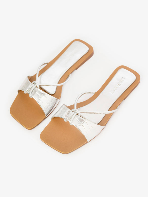 limelight Knot Strap Flats