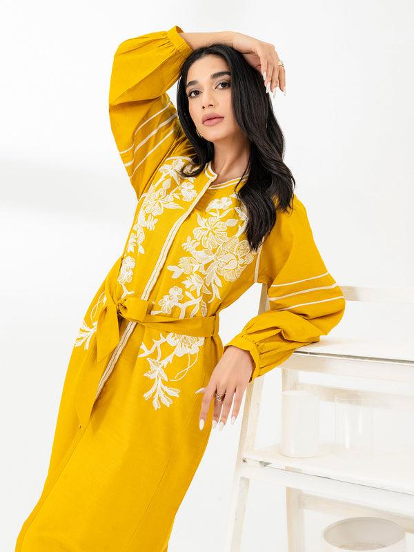 Limelight Lawn Dress-Embroidered (Pret)