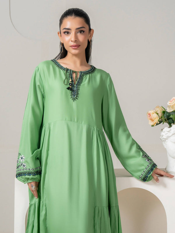 Limelight Lawn Frock-Embroidered (Pret)