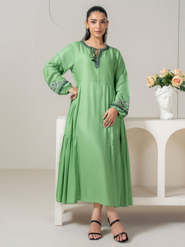 Limelight Lawn Frock-Embroidered (Pret)