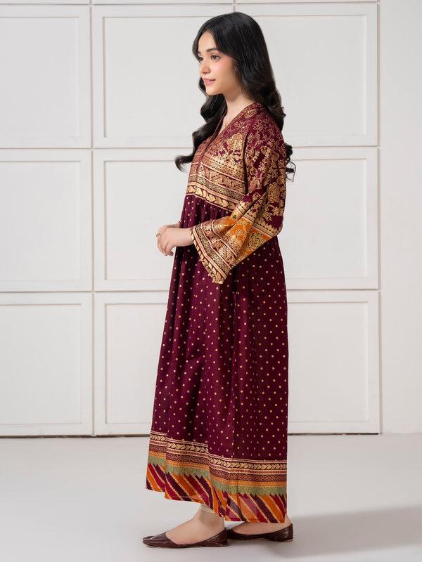 Limelight Lawn Frock-Paste Print