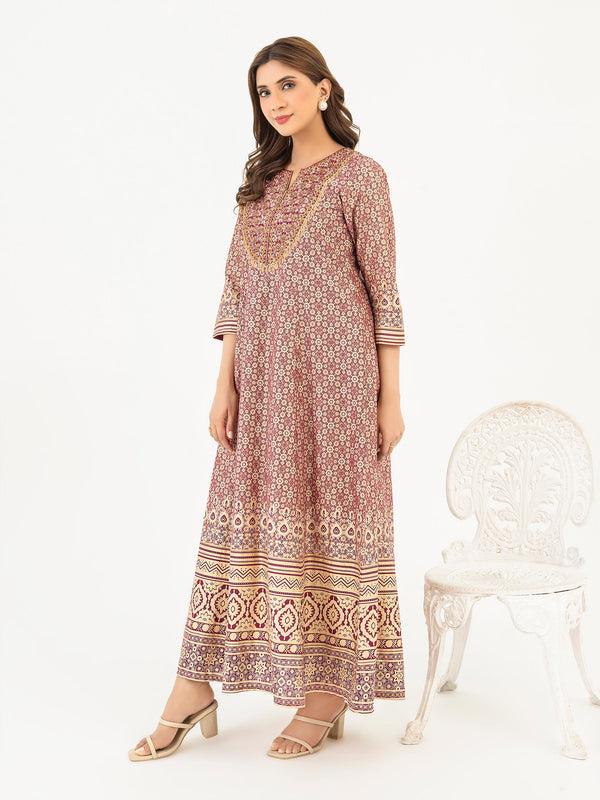 Limelight Lawn Pishwas-Embroidered (Pret)