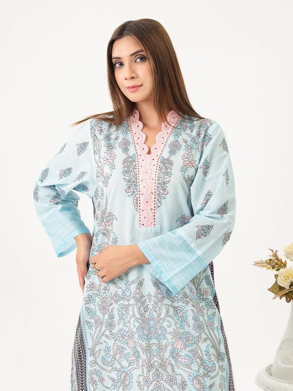 Limelight Lawn Shirt-Embroidered (Pret)