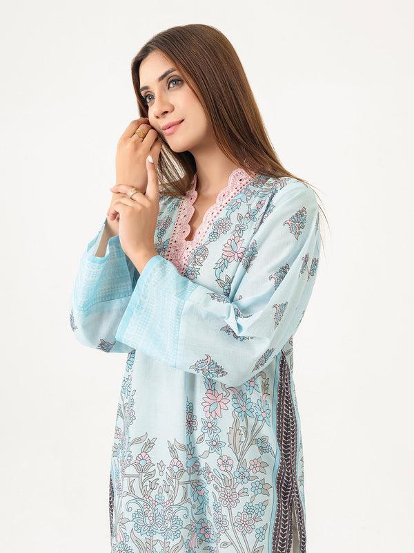 Limelight Lawn Shirt-Embroidered (Pret)