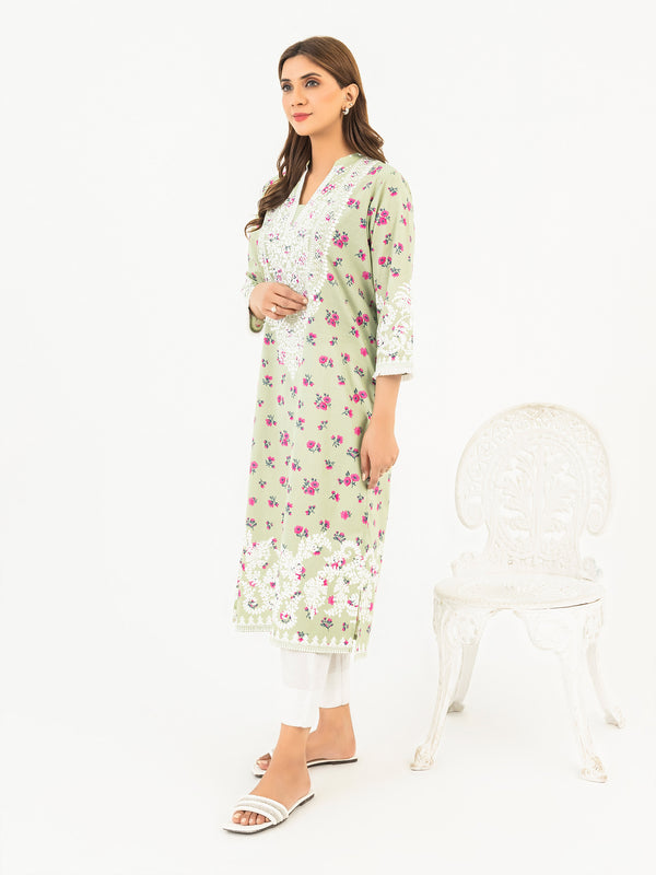 Limelight Lawn Shirt-Paste Print(Pret)