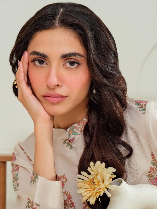 Limelight Lawn Shirt-Paste Print (Unstitched)