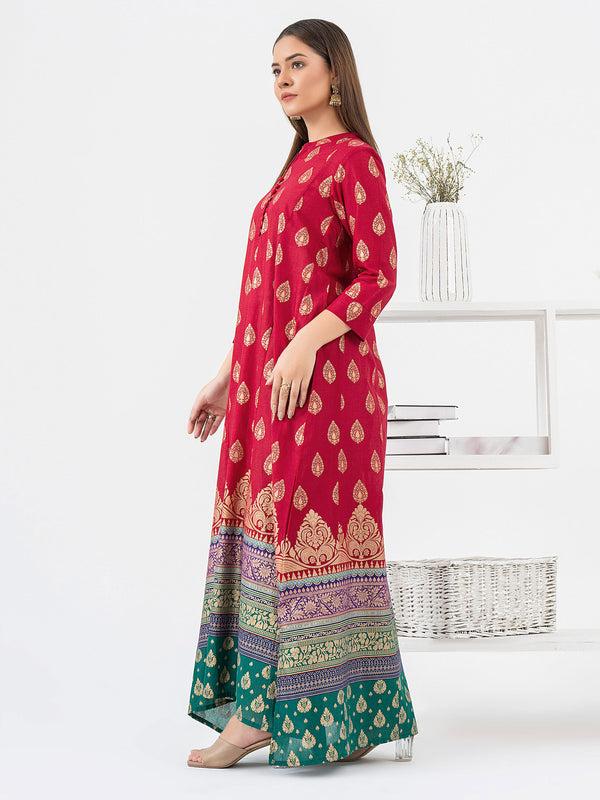 Limelight Lawn Shirt-Printed (Pret)