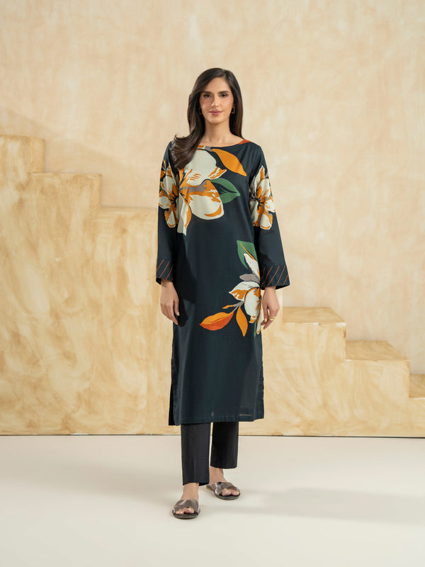 Limelight Lawn Shirt-Printed (Pret) Black