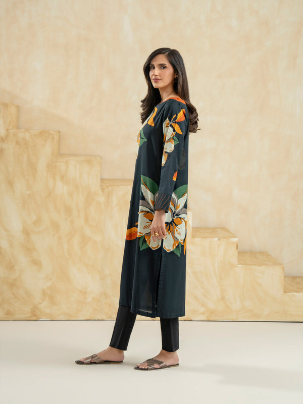 Limelight Lawn Shirt-Printed (Pret) Black