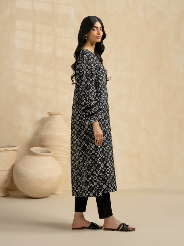 Limelight Lawn Shirt-Printed (Pret) Black