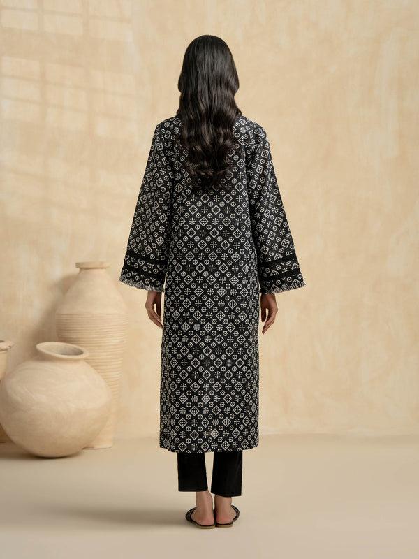 Limelight Lawn Shirt-Printed (Pret) Black