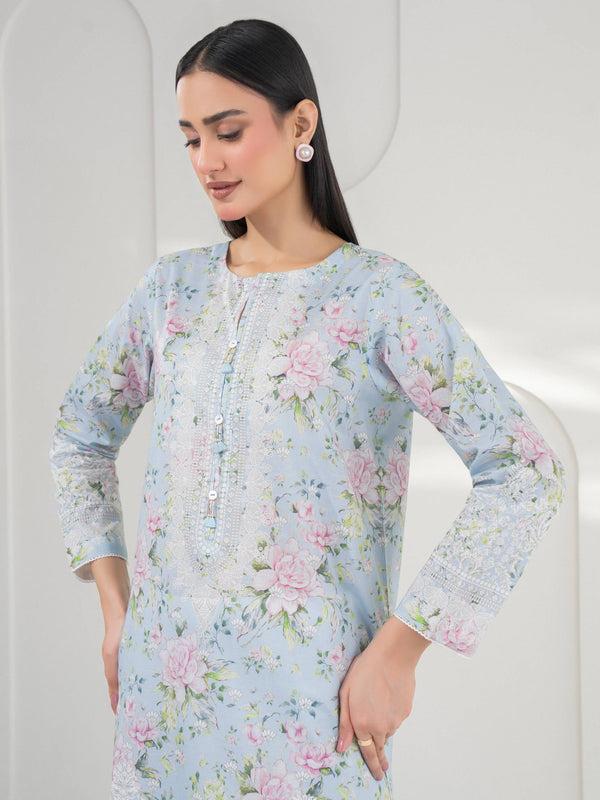 Limelight Lawn Shirt-Printed (Pret)