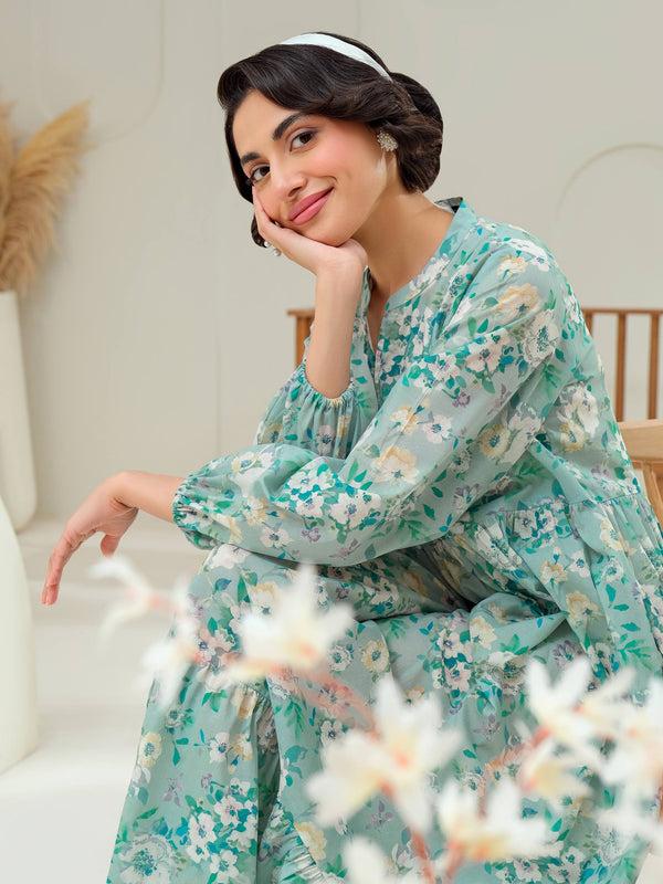 Limelight Lawn Shirt-Printed (Unstitched)