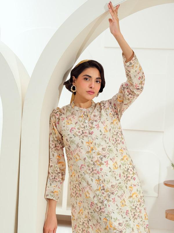 Limelight Lawn Shirt-Printed (Unstitched)