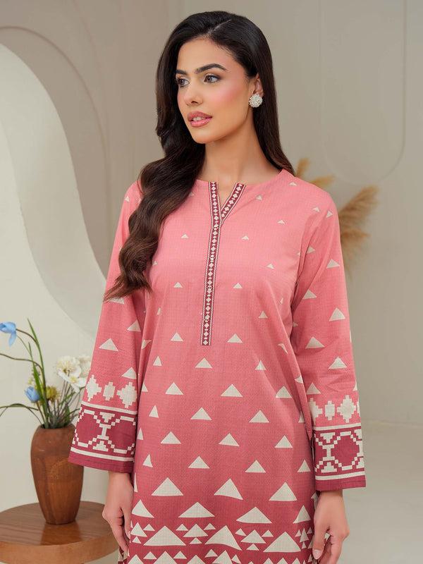 Limelight Lawn Shirt-Printed (Unstitched) Pink