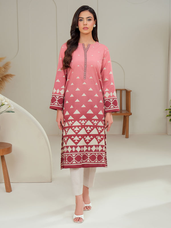 limelight Lawn Shirt-Printed (Unstitched) Pink
