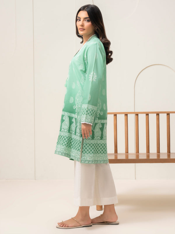 Limelight Lawn Top-Emboss Print (Pret)