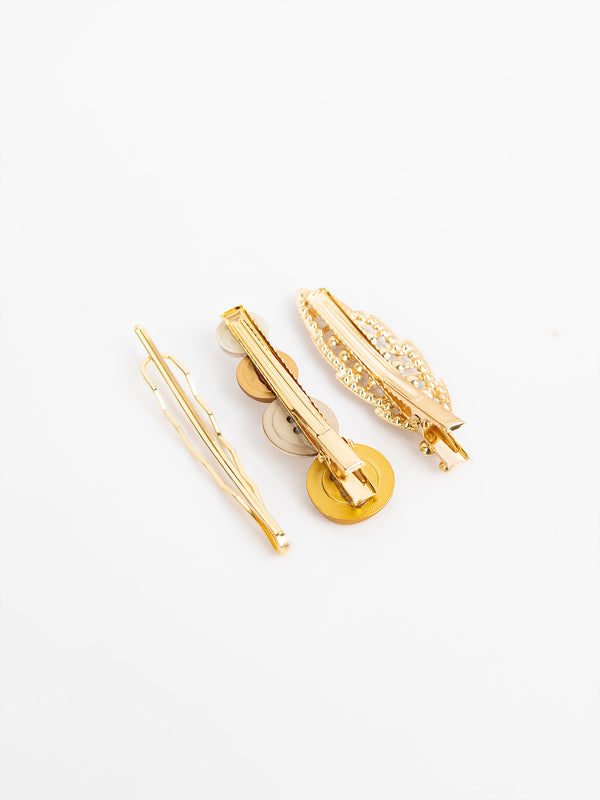 Limelight Leaf Hair Clip Set