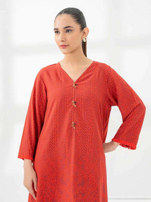 Limelight Linen Kurti-Printed (Pret)