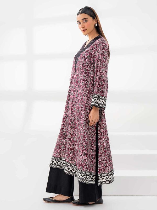 Limelight Linen Shirt-Embroidered (Pret)