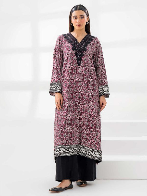 limelight Linen Shirt-Embroidered (Pret)