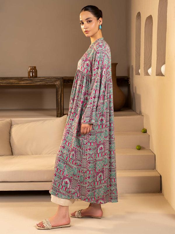 Limelight Linen Shirt-Printed (Unstitched)