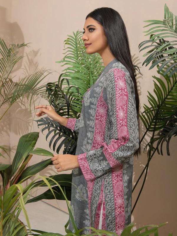 Limelight Linen Shirt-Printed (Unstitched)