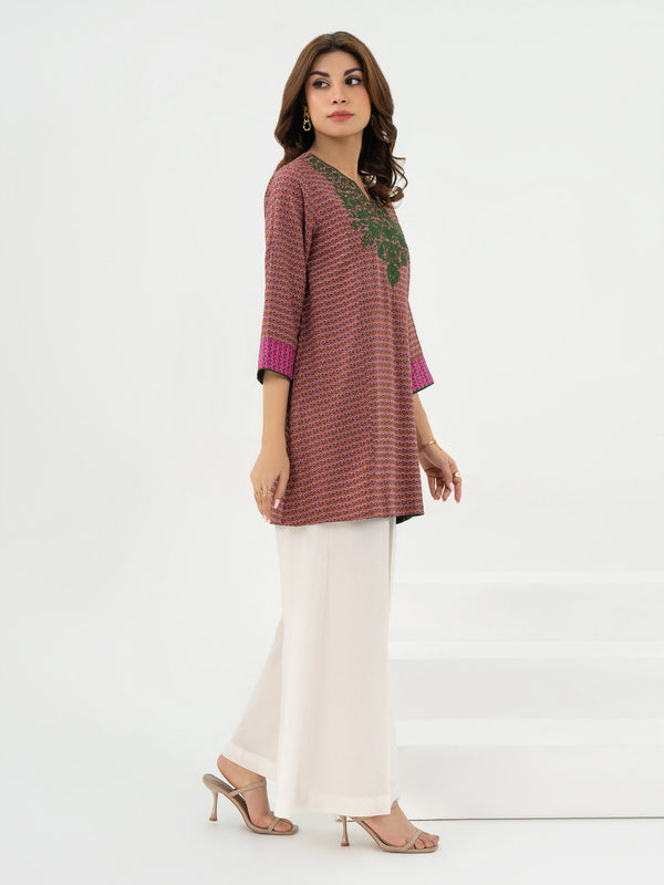 Limelight Linen Top-Embroidered (Pret)