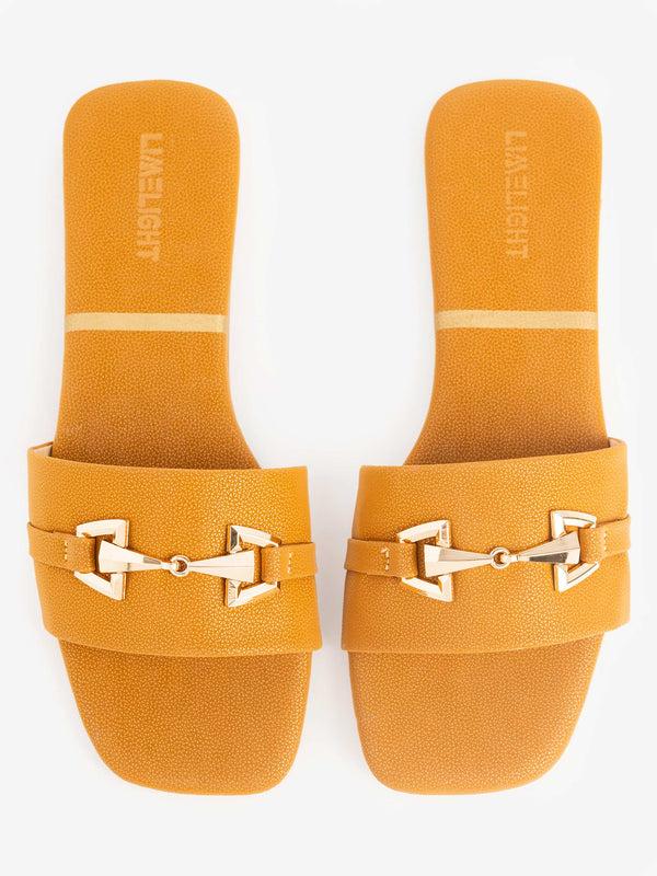 Limelight Metallic Brooch Flats