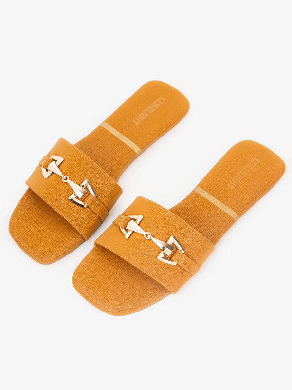 limelight Metallic Brooch Flats