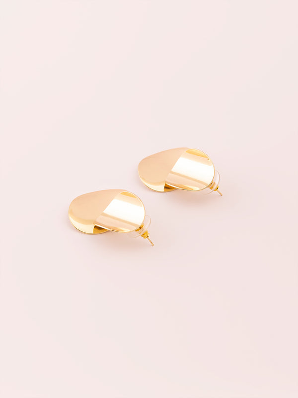 Limelight Metallic Gold Earrings