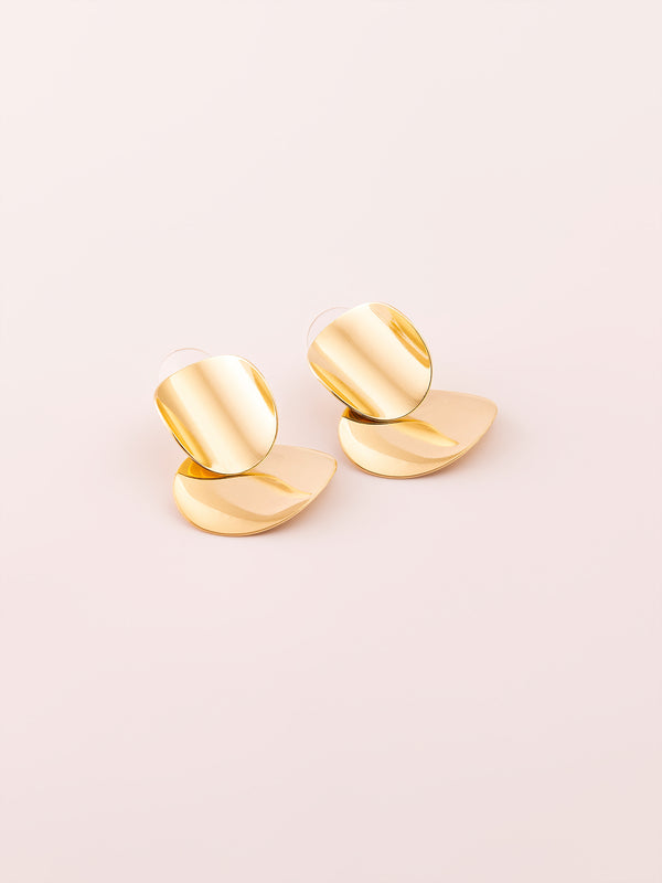limelight Metallic Gold Earrings