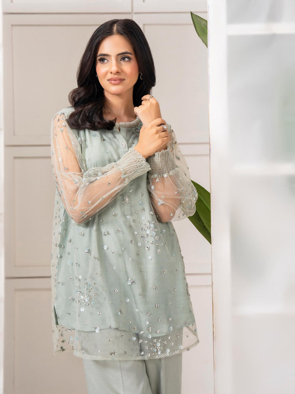 limelight Net Co-ord Set-Embroidered (Pret)