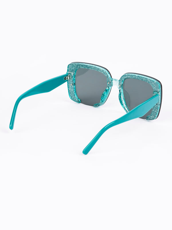 Limelight Over Sized Glittered Sunglasses