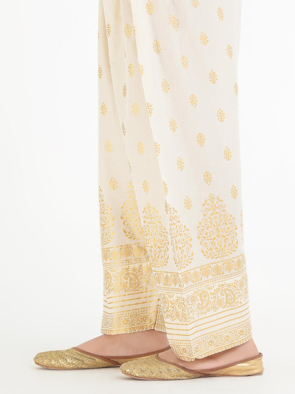 Limelight Paste Print Cambric Shalwar (Pret)