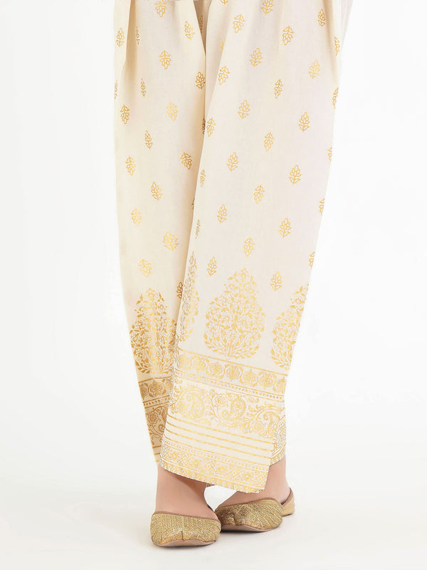 Limelight Paste Print Cambric Shalwar (Pret)