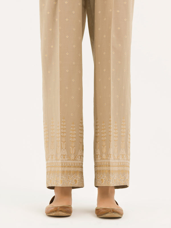 Limelight Paste Print Cambric Trouser(Pret)