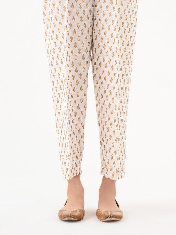 Limelight Paste Print Khaddar Trouser(Pret)
