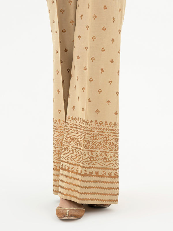 Limelight Paste Print Khaddar Trouser (Pret)