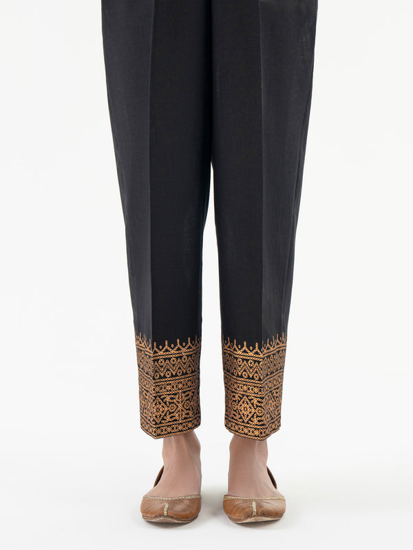 limelight Paste Print Khaddar Trouser (Pret)