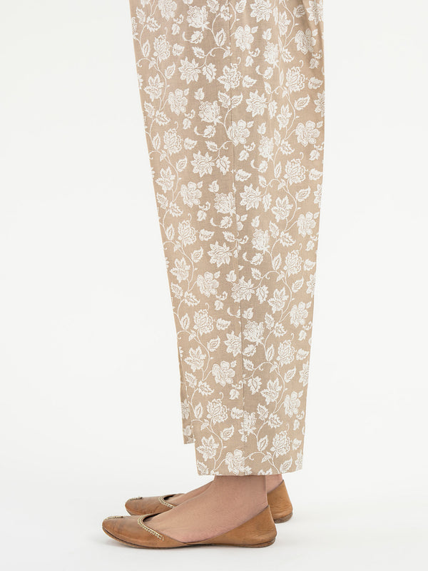 Limelight Paste Print Khaddar Trouser (Pret)