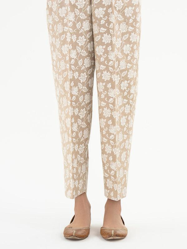 limelight Paste Print Khaddar Trouser (Pret)