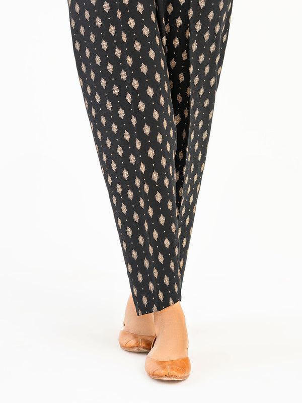 Limelight Paste Print Khaddar Trouser(Pret)