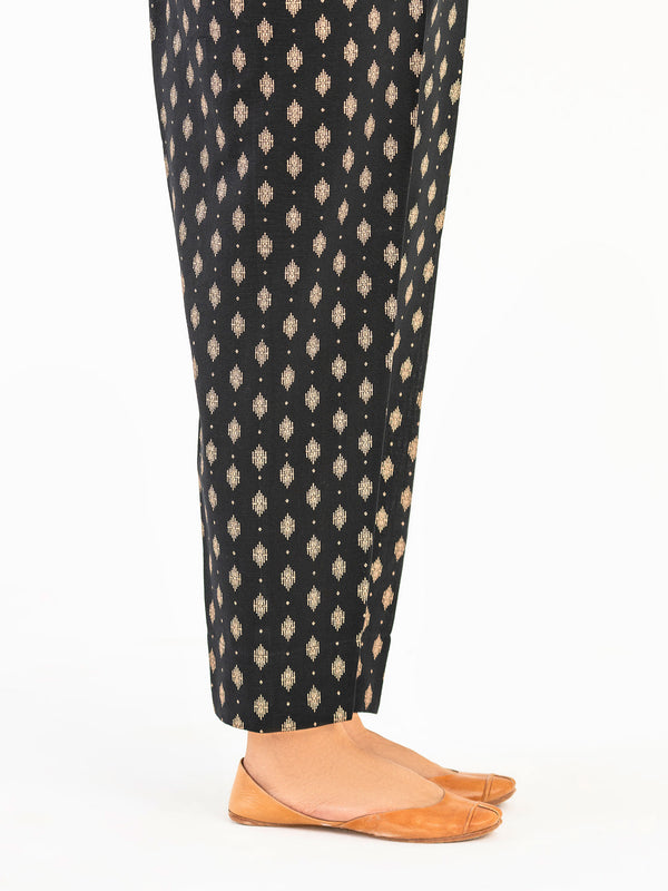 Limelight Paste Print Khaddar Trouser(Pret)