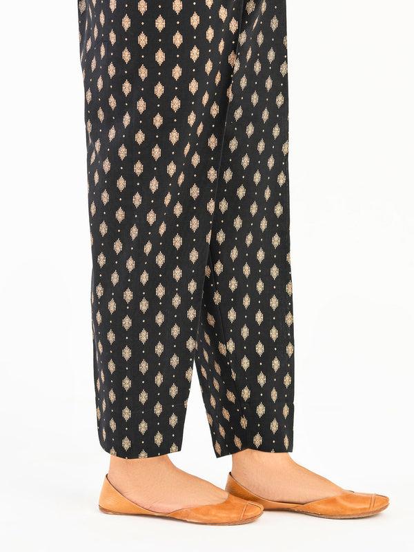 Limelight Paste Print Khaddar Trouser(Pret)