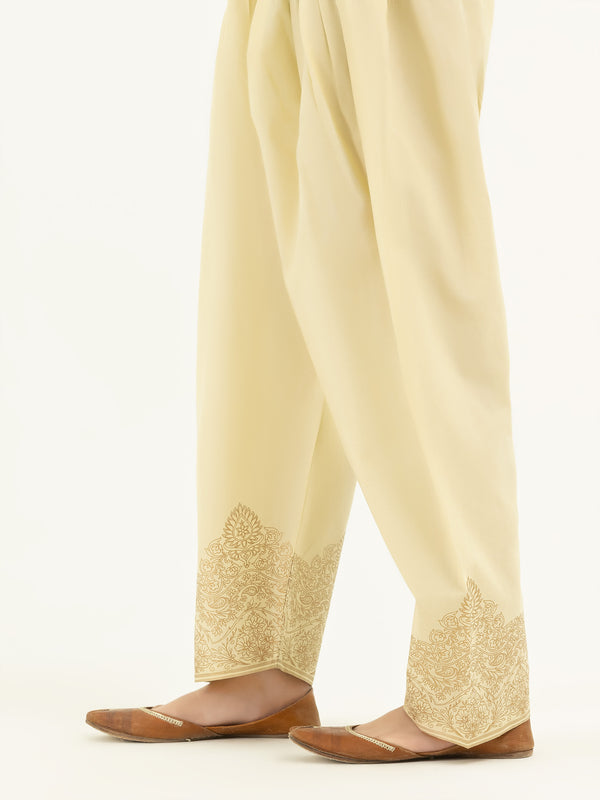 Limelight Pasted Cambric Shalwar