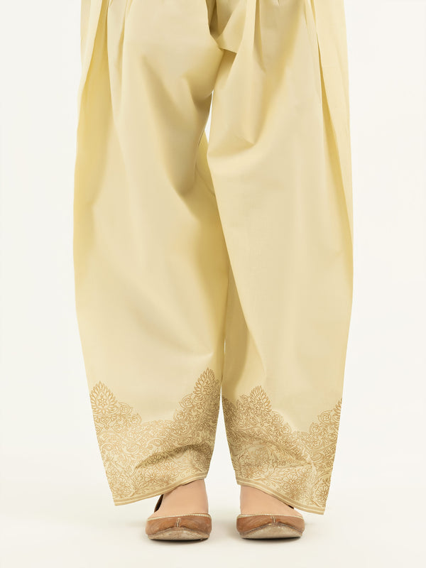 limelight Pasted Cambric Shalwar