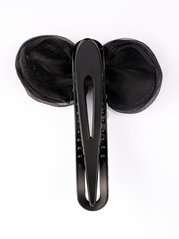 Limelight Pearl Embellished Bow Hair Clip