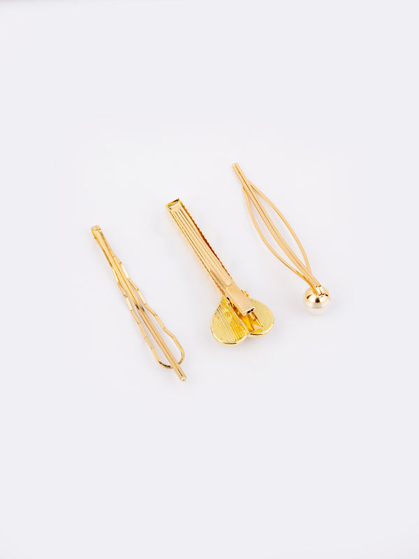 Limelight Pearl Embellished Hair Clip Set