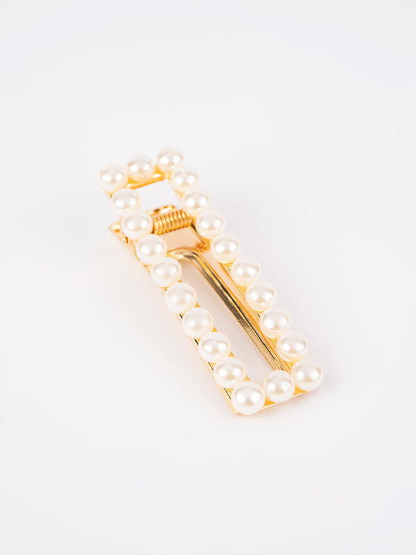 Limelight Pearl Embellished Hair Clips